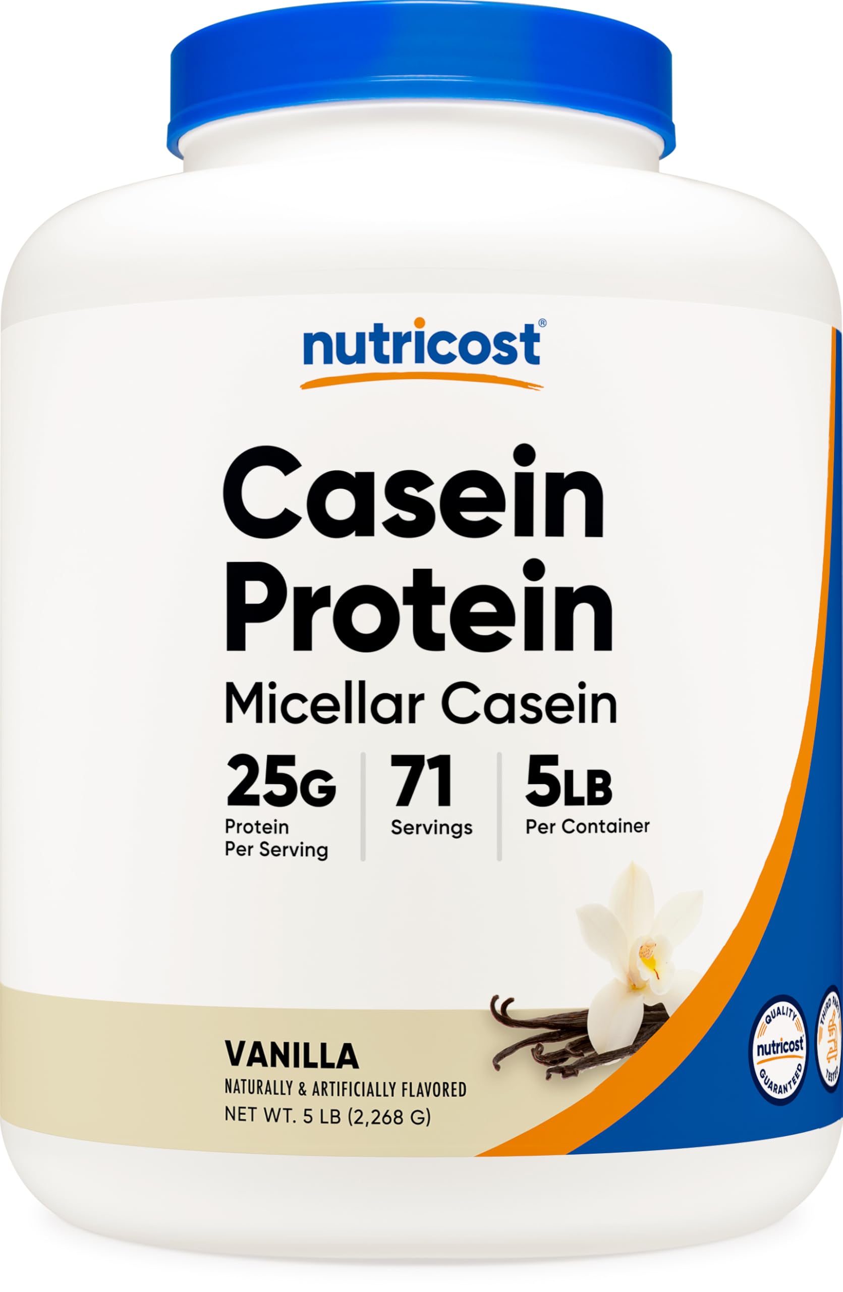 Nutricost, Casein Protein Powder Chocolate, 2 lbs