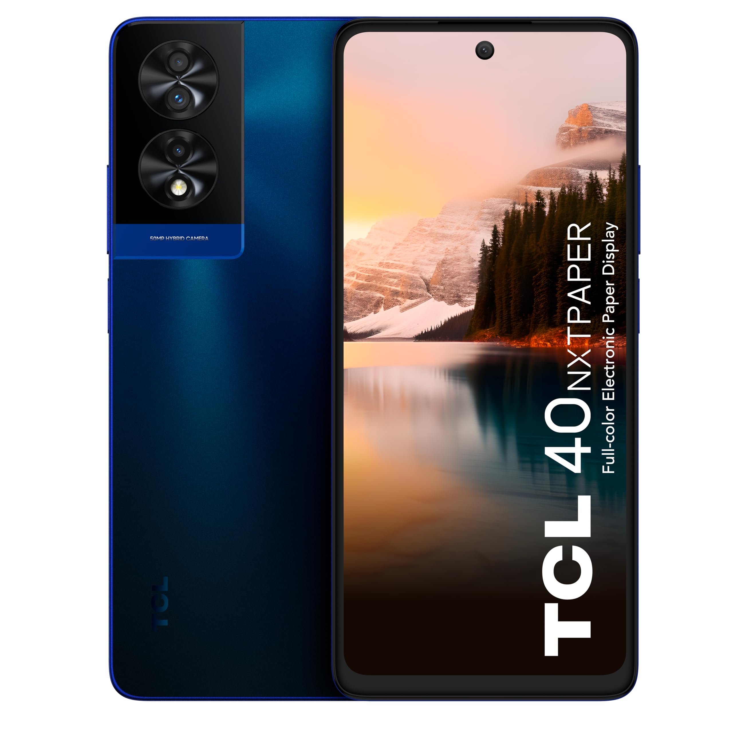 TCL 40 NxtPaper 256GB Unlocked Mobile Handset Midnight Blue