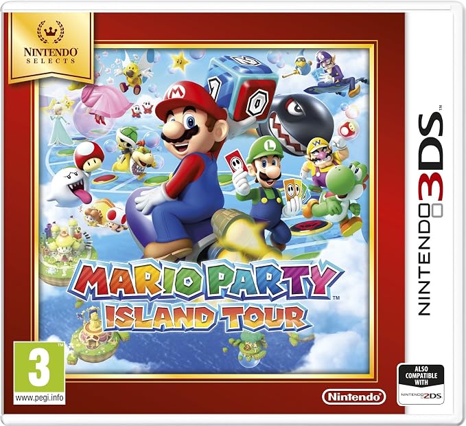 Mario Party Island Tour 3DS Game (Selects)
