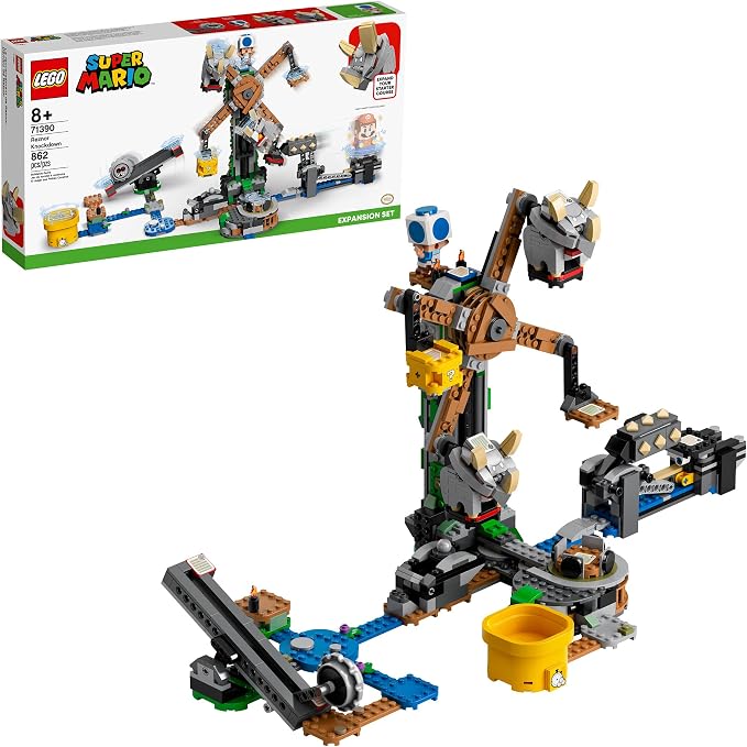 LEGO 71390 Reznor Knockdown Expansion Set - Super Mario