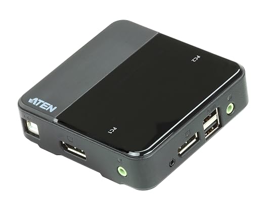 Aten 2 Port USB DisplayPort 4K KVM Switch CS782DP