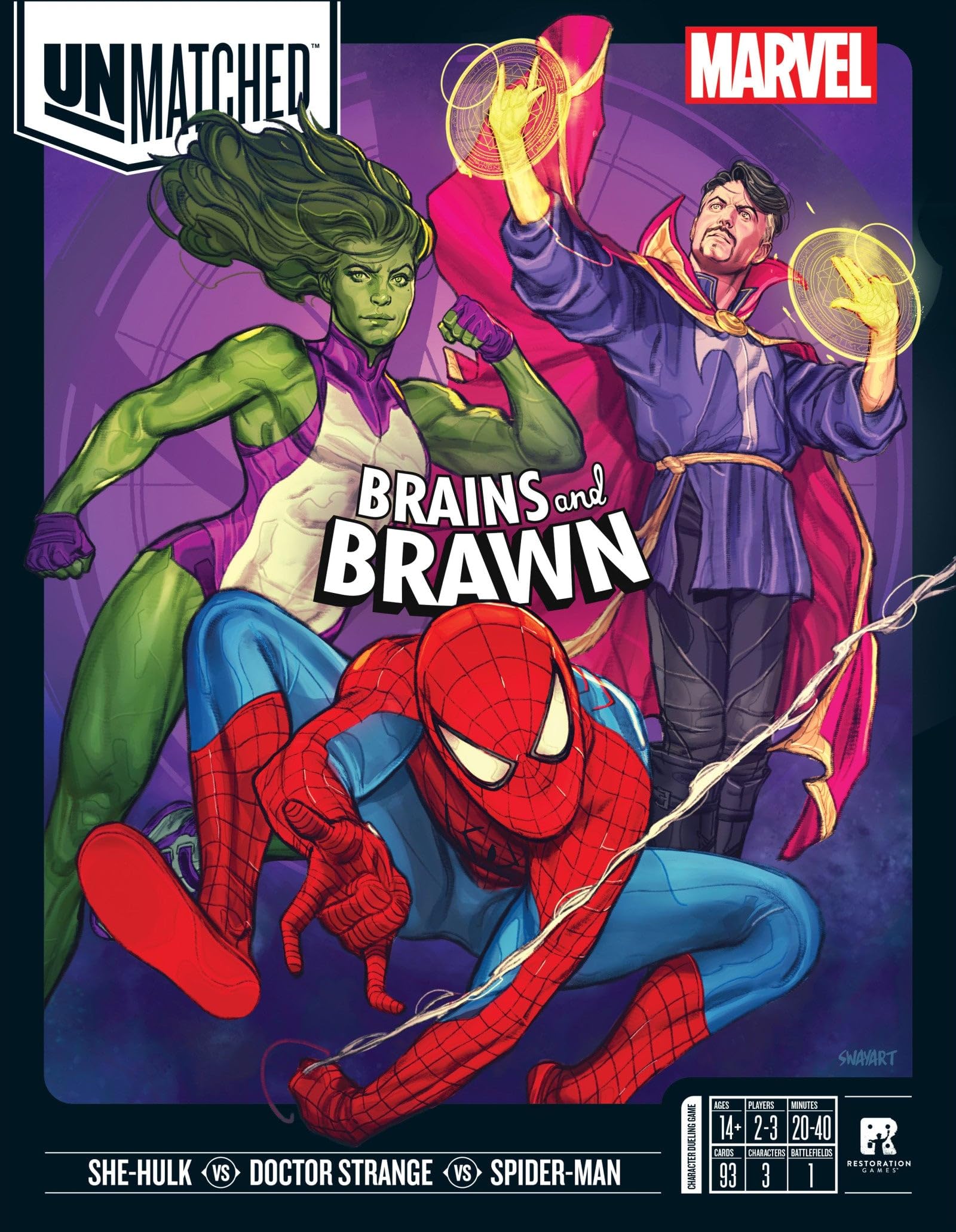 Unmatched Marvel - Brains & Brawn
