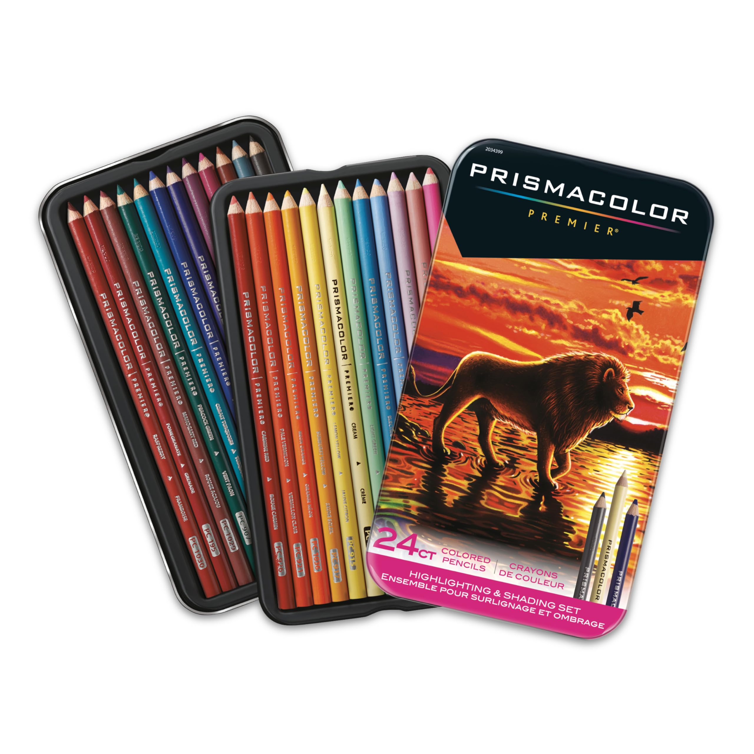 Prismacolor Highlighting & Shading Colored Pencil Set 24/Pkg