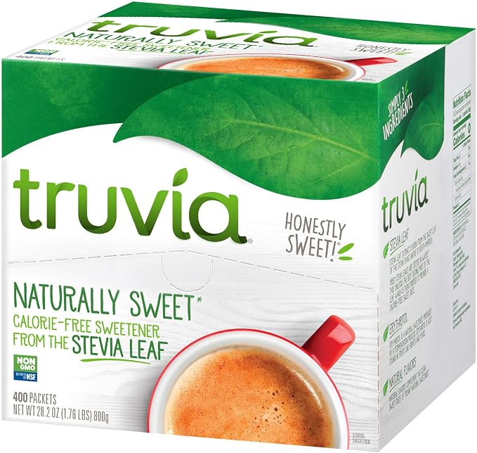 Truvia Natural Stevia Sweetener Packets, 35.25 Ounce, 500 Count