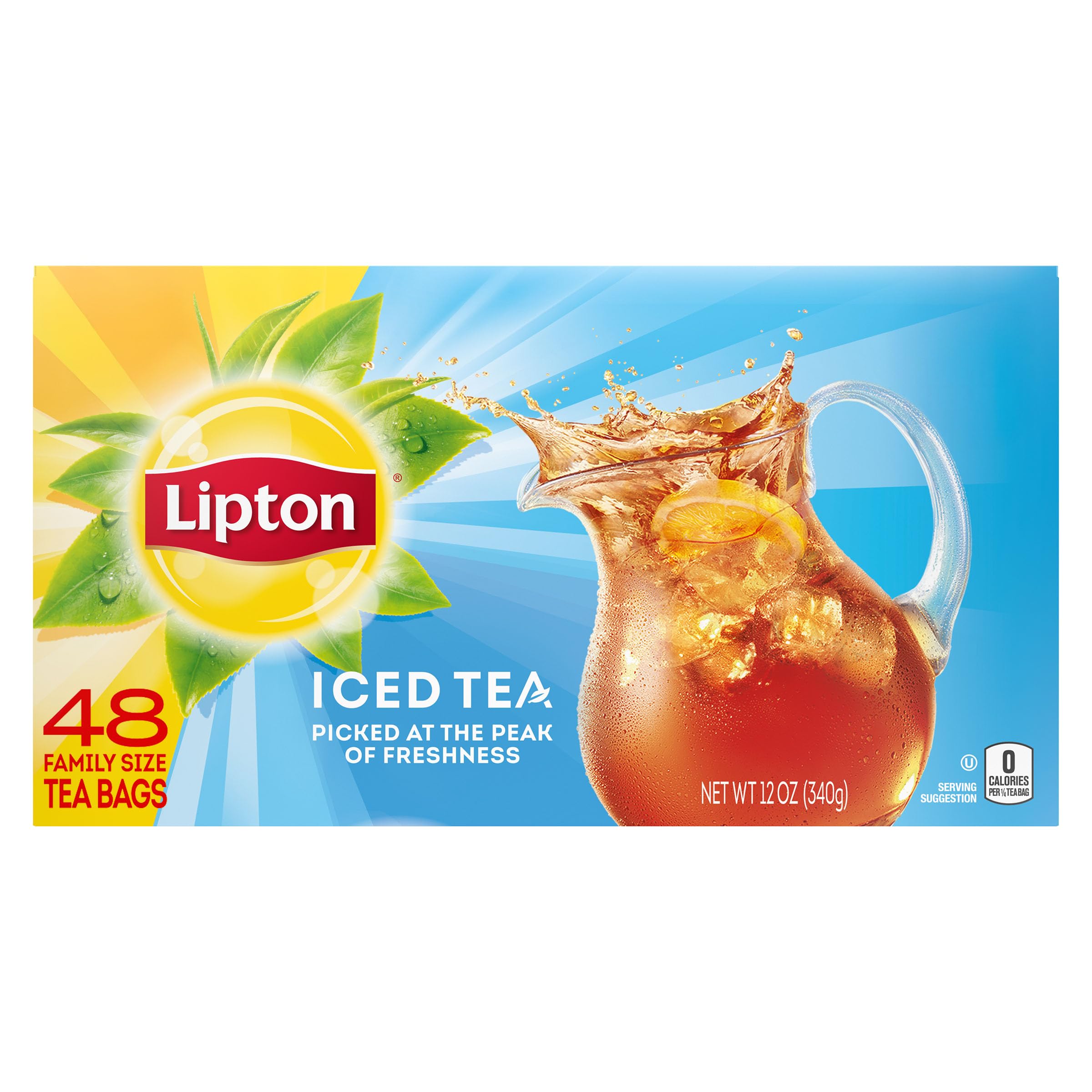 Lipton Gallon Size Tea Bags - Iced Tea Brew - 1 oz - 24 Count