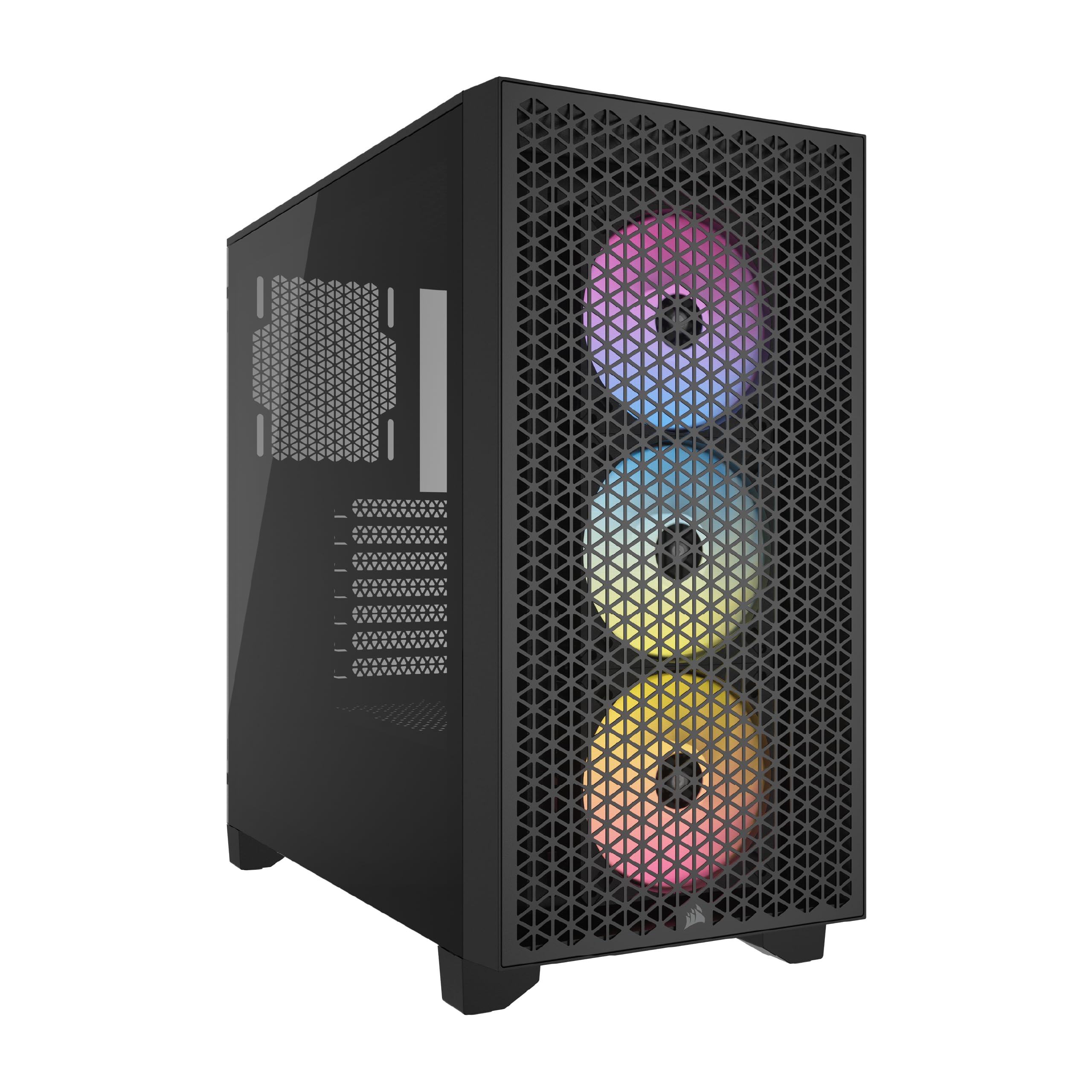 Corsair 3000D RGB Airflow Tempered Glass Mid Tower Case - Black