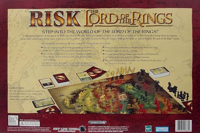 Risk: Lord of The Rings Trilogy Edition
