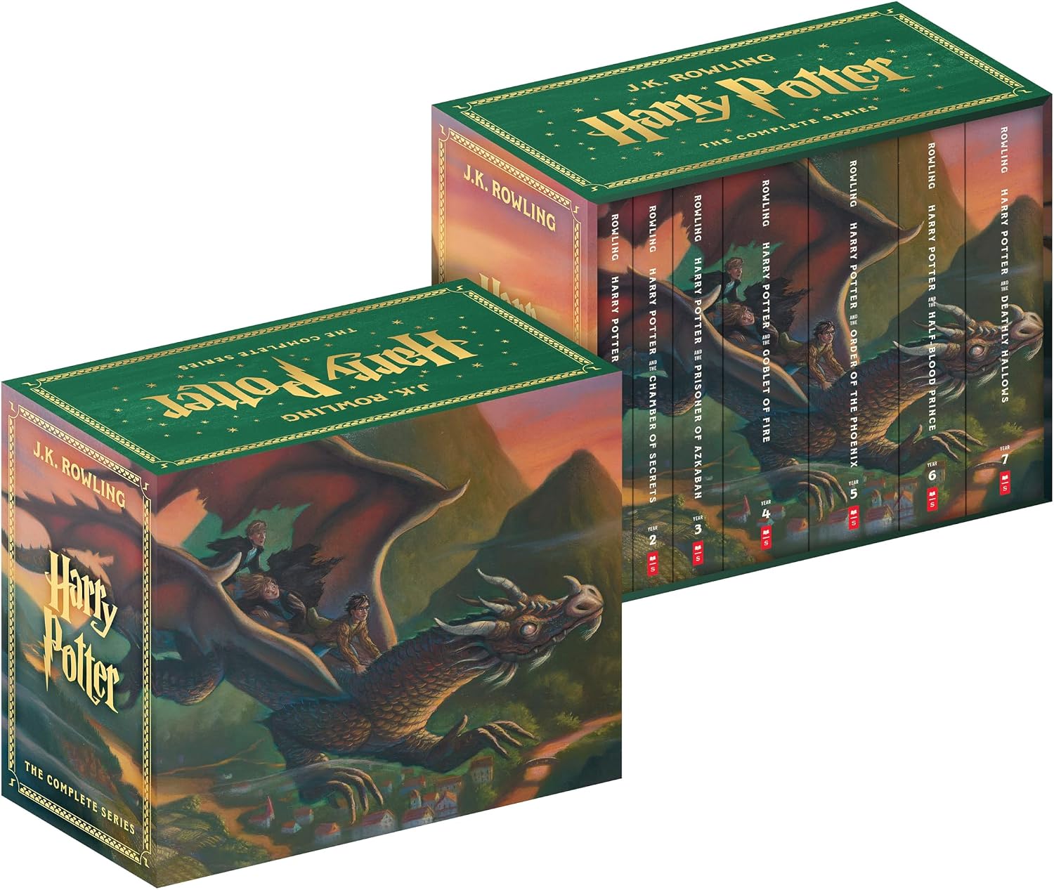 Harry Potter Paperback Boxed Set, Books 1-7