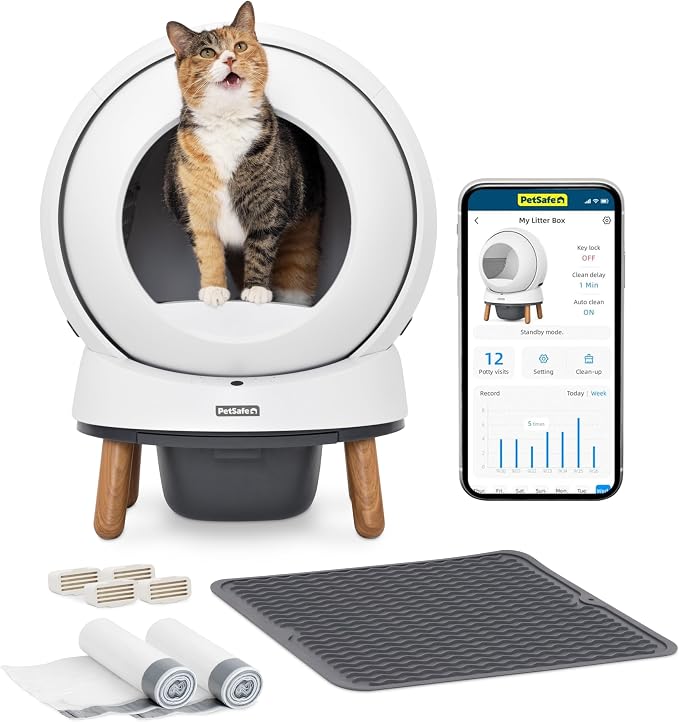 PetSafe ScoopFree SmartSpin Self-Cleaning Litter Box