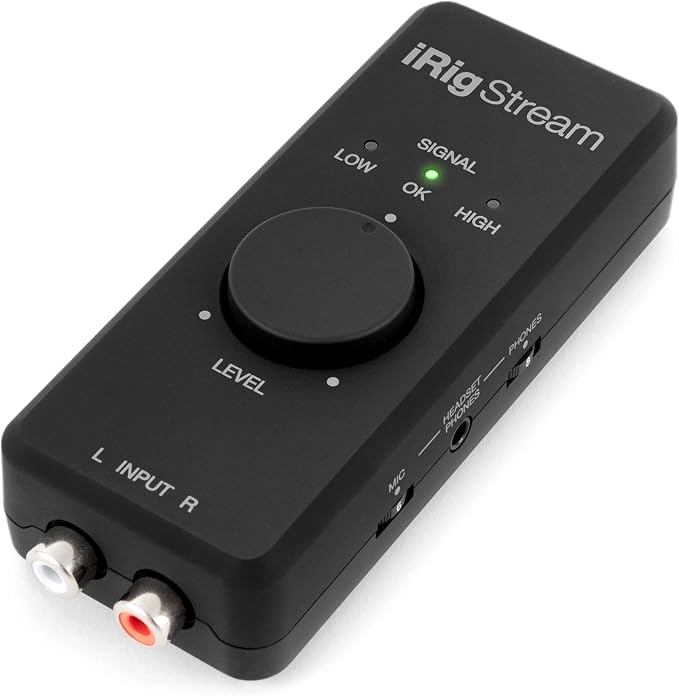 IK Multimedia iRig Stream Streaming Audio Interface