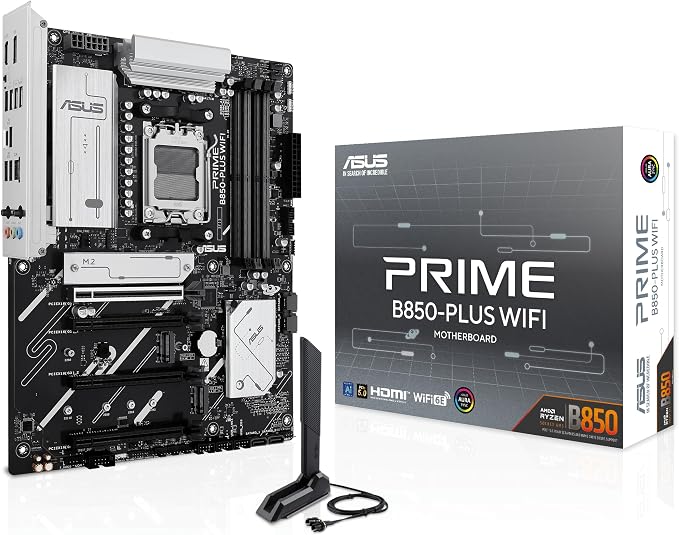Asus Prime B850-PLUS WiFi Motherboard Silver
