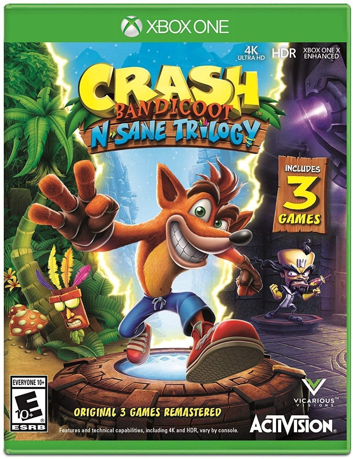 Crash Bandicoot N Sane Trilogy (Xbox One)