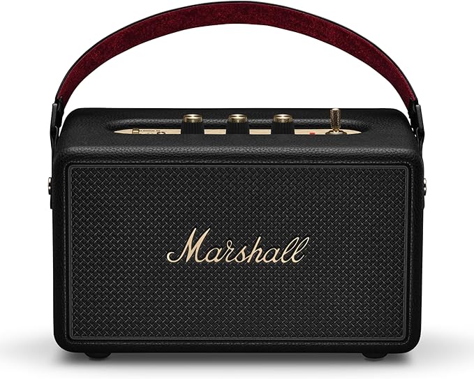 Mastercard OFF | Marshall Kilburn III Portable Bluetooth Speaker - Black and Brass