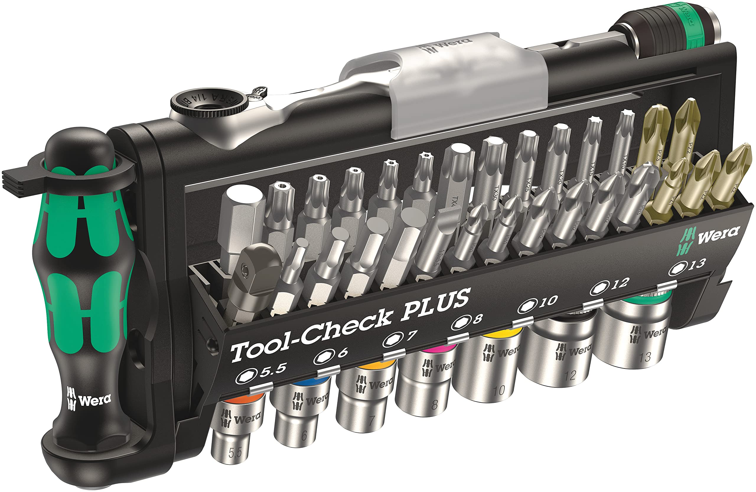 Wera 05056491001 Tool-Check Plus Imperial, 39 Pieces