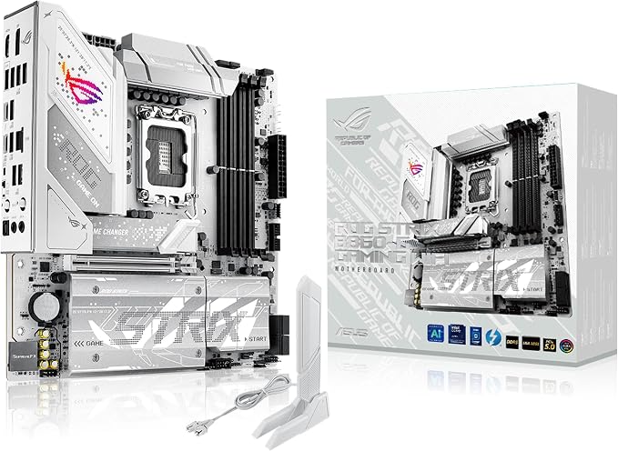 Asus ROG Strix B860-G Gaming WiFi Motherboard Silver