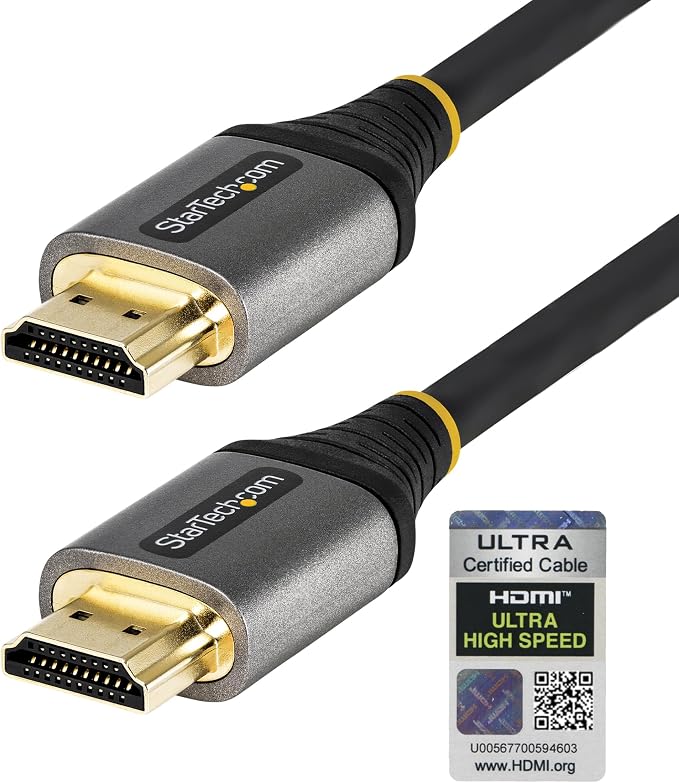 StarTech HDMM21V3M 10ft 3M Certified HDMI 2.1 Cable - 8K/4K