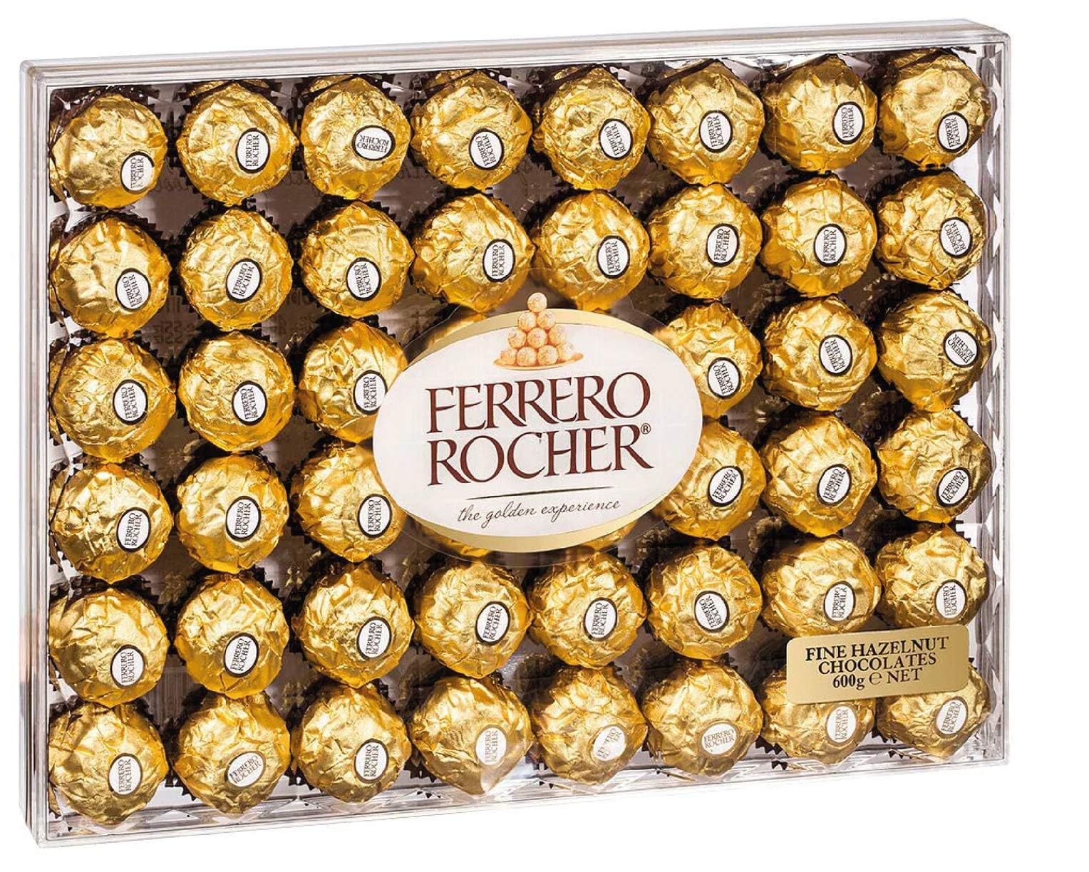 Ferrero Rocher Chocolate Pralines Gift Box 48 Pieces 600g