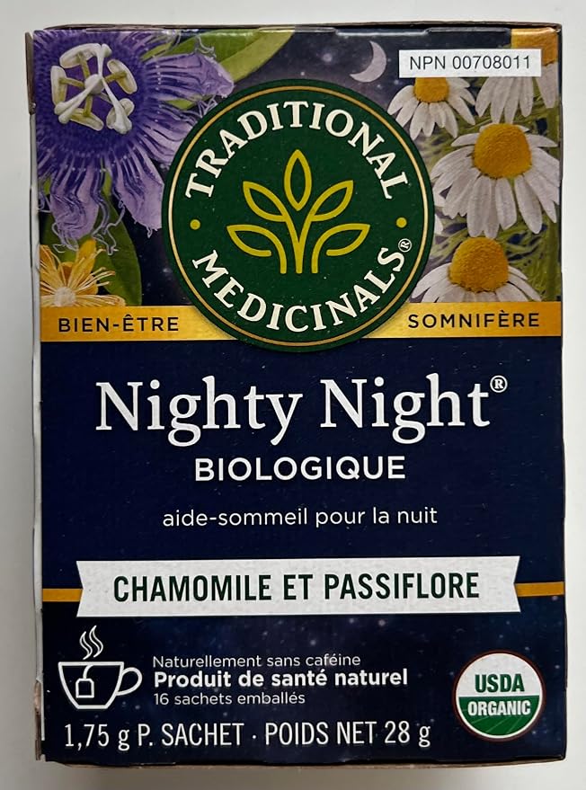 Traditional Medicinals, Organic Nighty Night Tea, 16 Bags