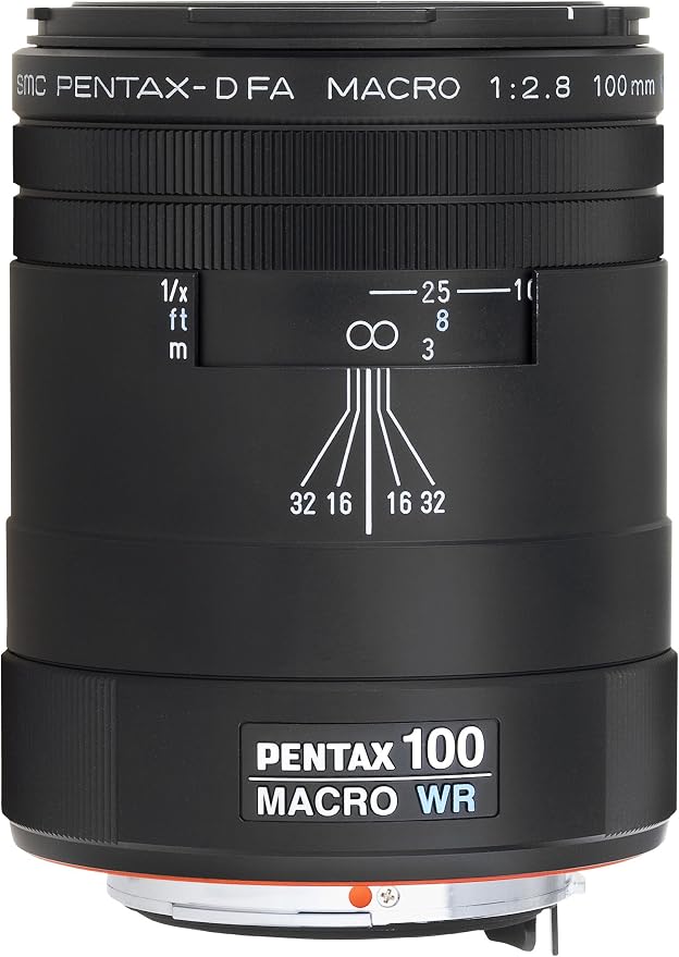 Pentax D Fa 100mm F2.8 Macro WR Lens