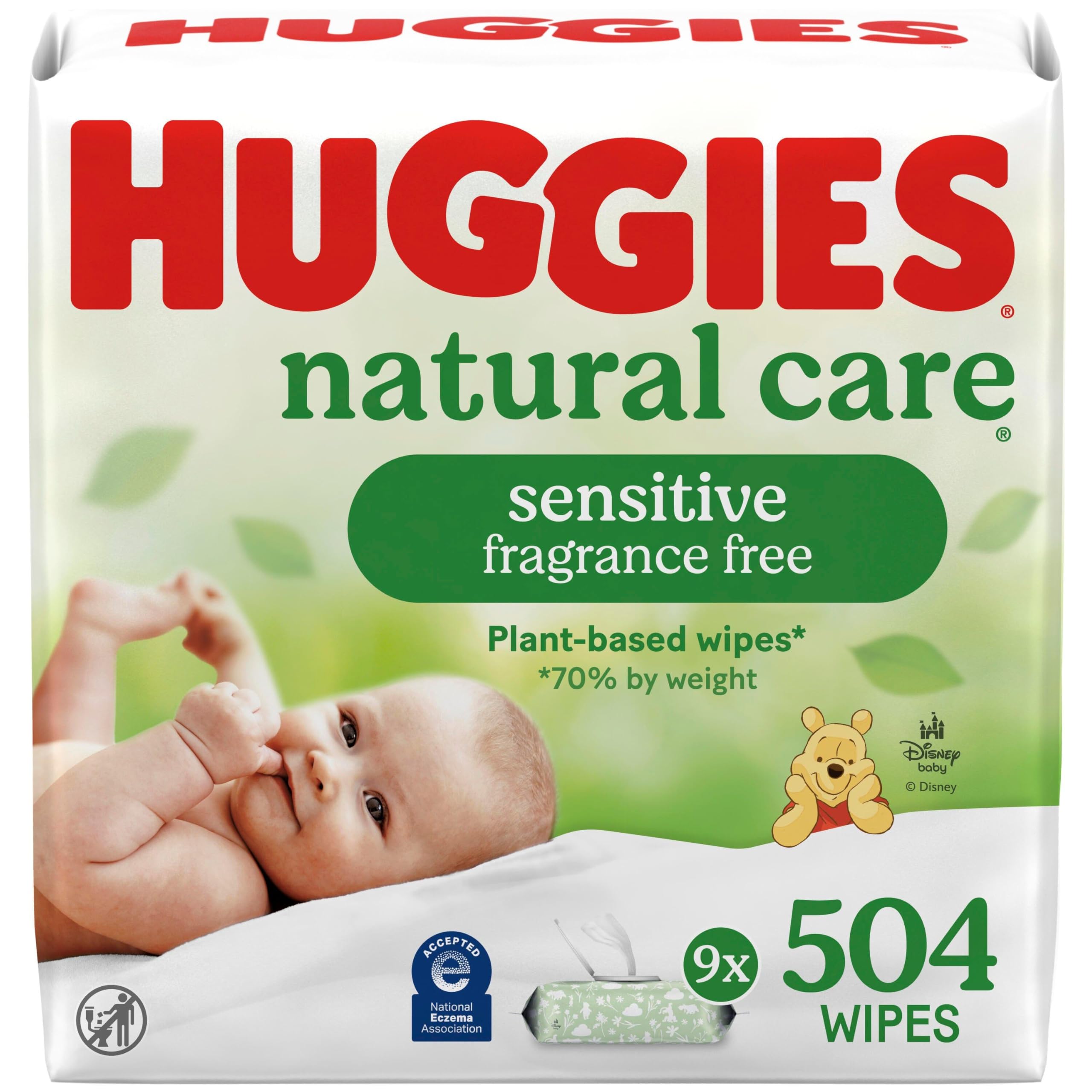 Huggies Baby Wipes 80 Pack