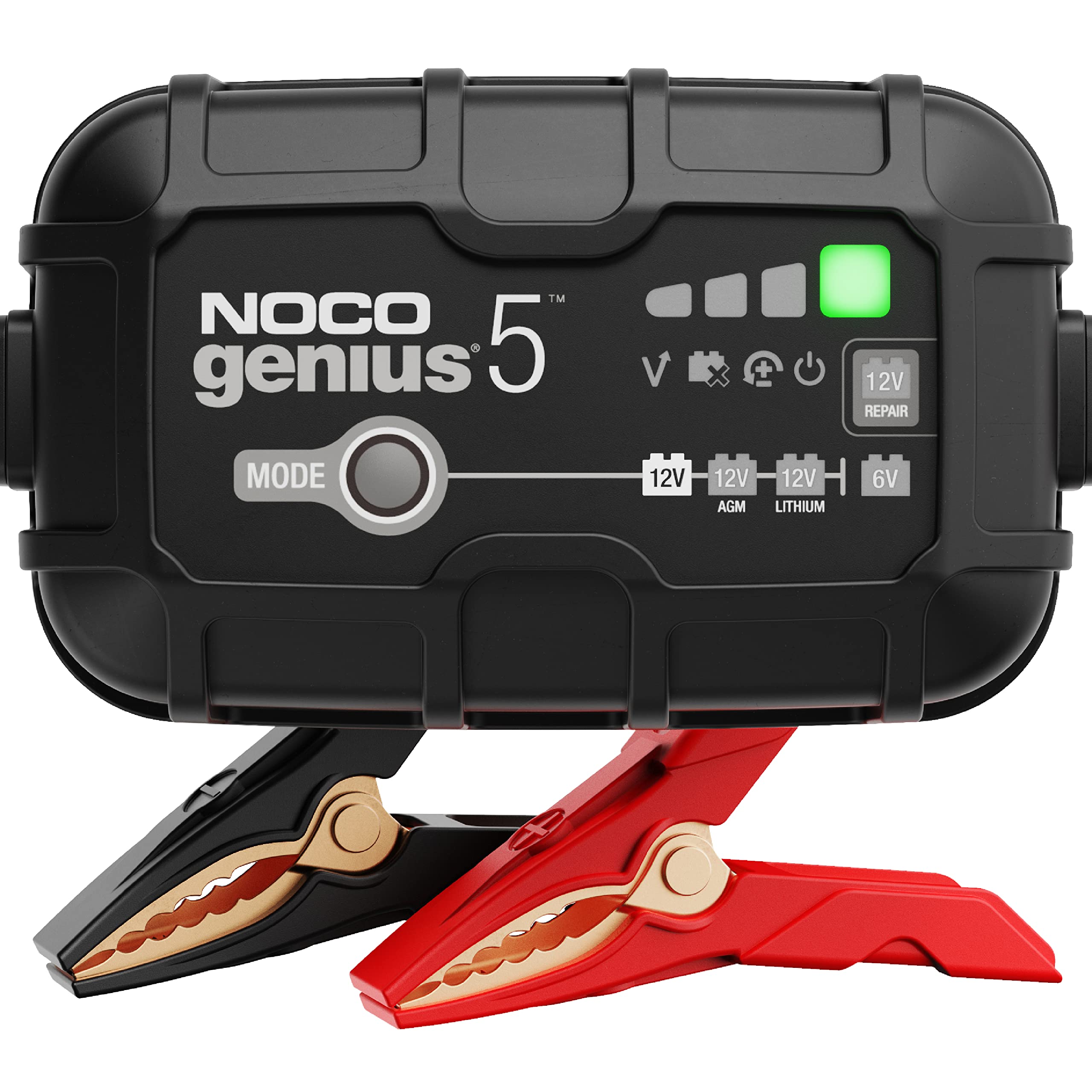 NOCO Genius GENIUS5 6V 12V 5Amp UltraSafe Battery Charger and Maintainer