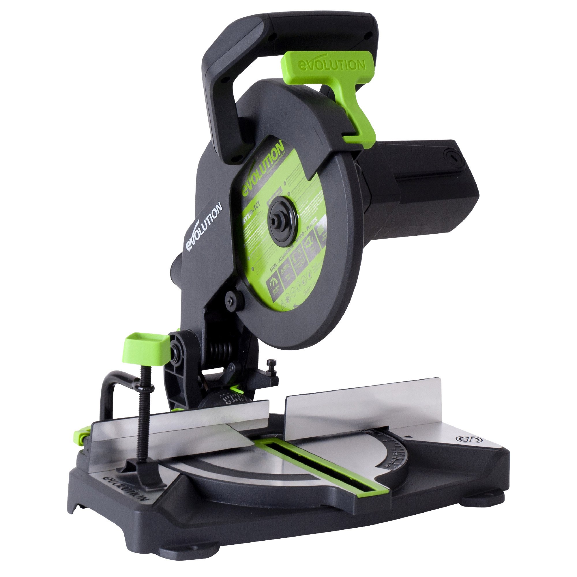 Evolution F210CMS TCT Multi-Purpose Compound Mitre Saw 210mm 1200W 240V
