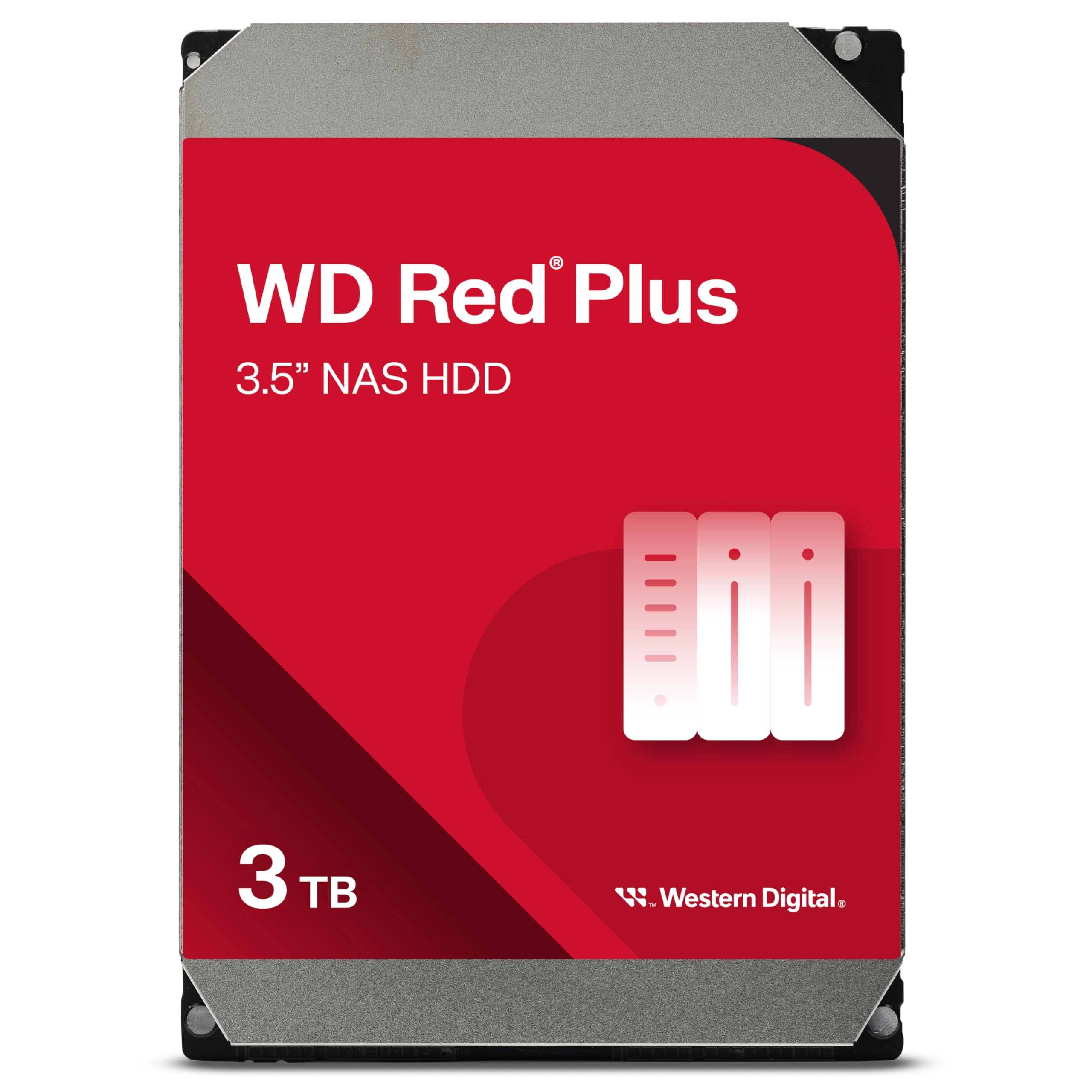 WD Red Plus 3TB 3.5" SATA NAS HDD [WD30EFZX]
