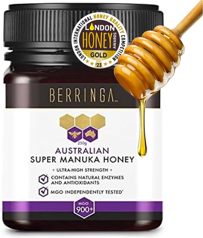 Berringa Australian Super Manuka Honey Ultra High Strength MGO 900+ 250g
