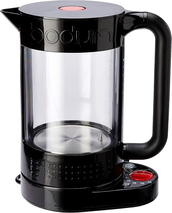 Bodum Bistro Electric Double Wall Water Kettle With Temperature Control 1.1L Black