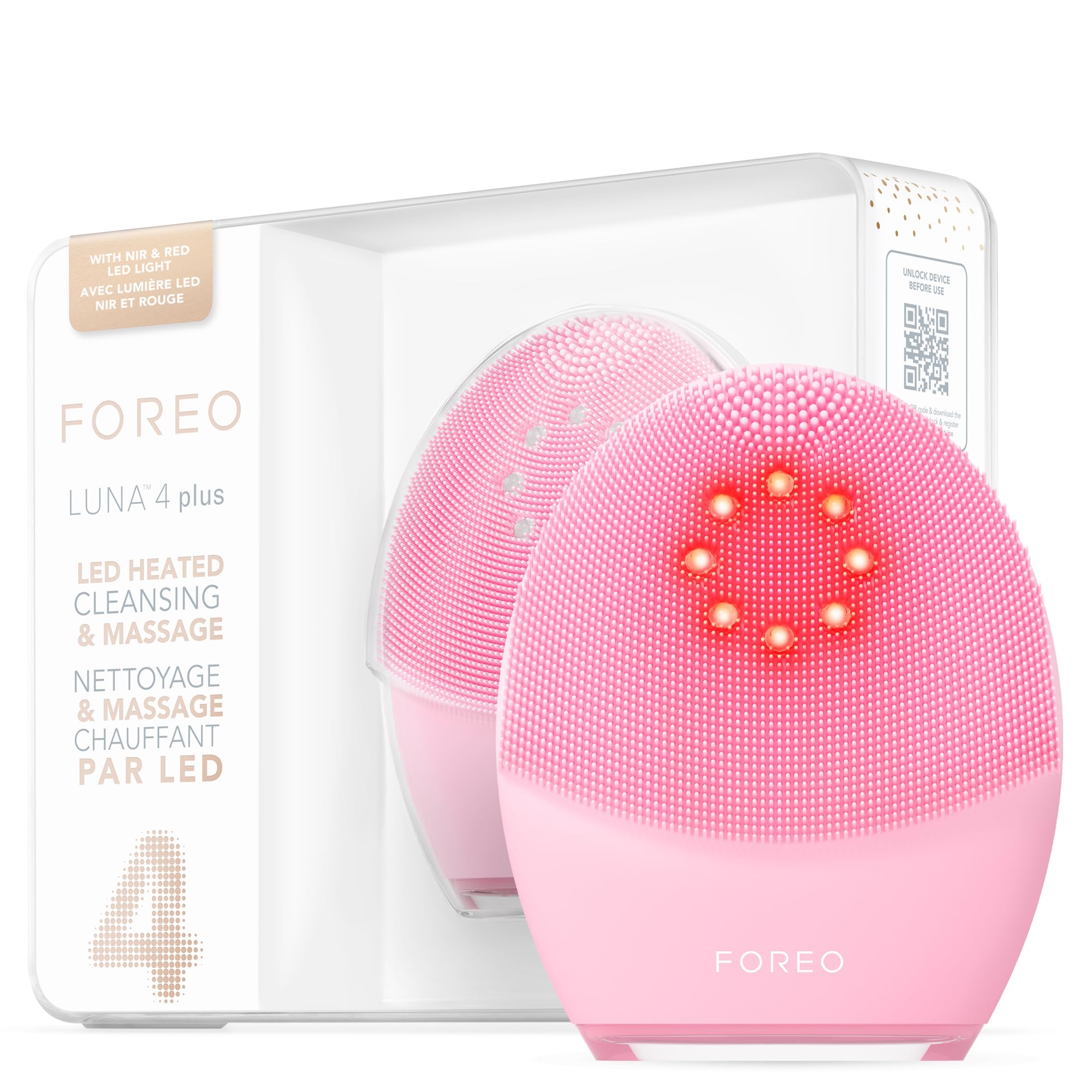 FOREO Luna 4 Plus Smart Facial Cleansing & Anti-Ageing Device