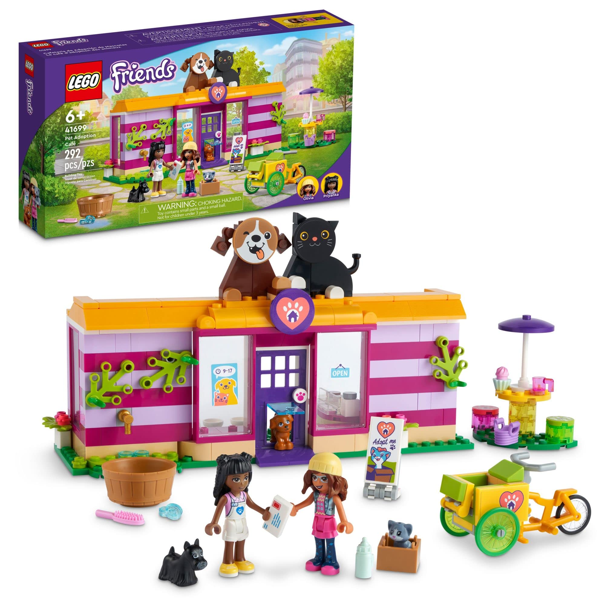 LEGO 41699 Pet Adoption Café - Friends
