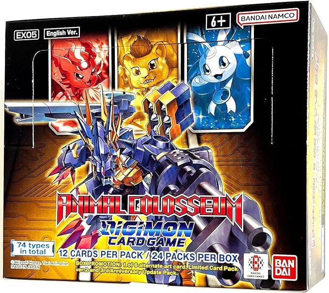Digimon Card Game Animal Colosseum EX-05 Booster Box