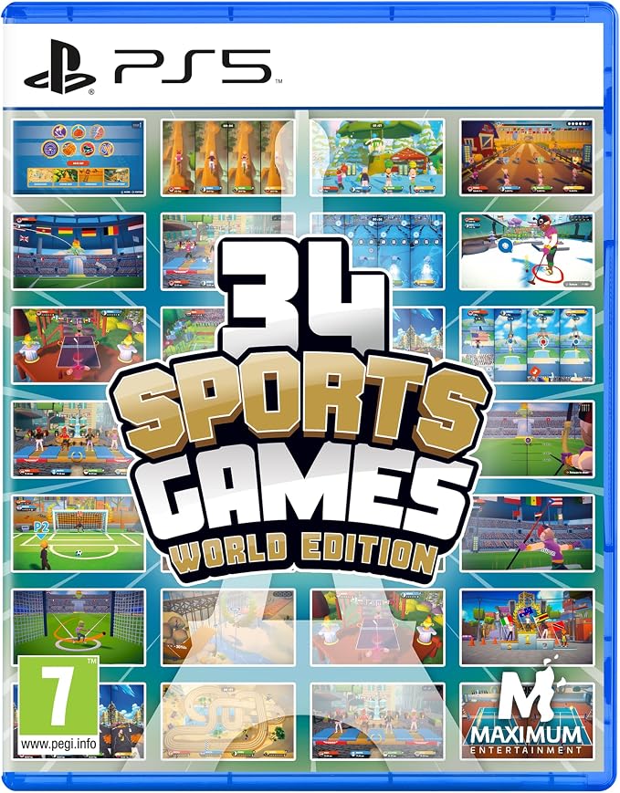 PlayStation PS5 34 Sports Games - World Edition Clear