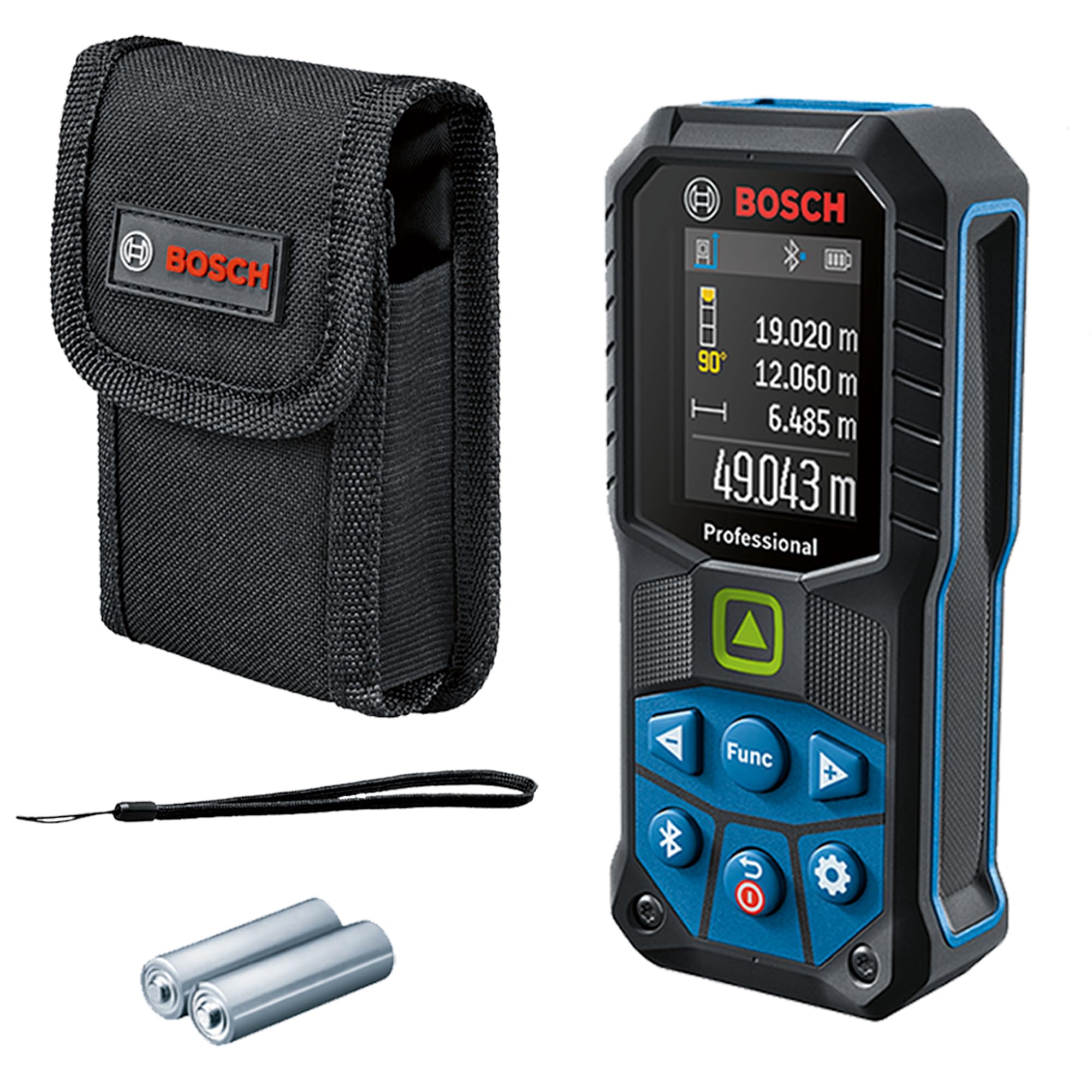 Laser Measure GLM 50-27 CG Professional With 2 x Battery (AA) and Protective Bag