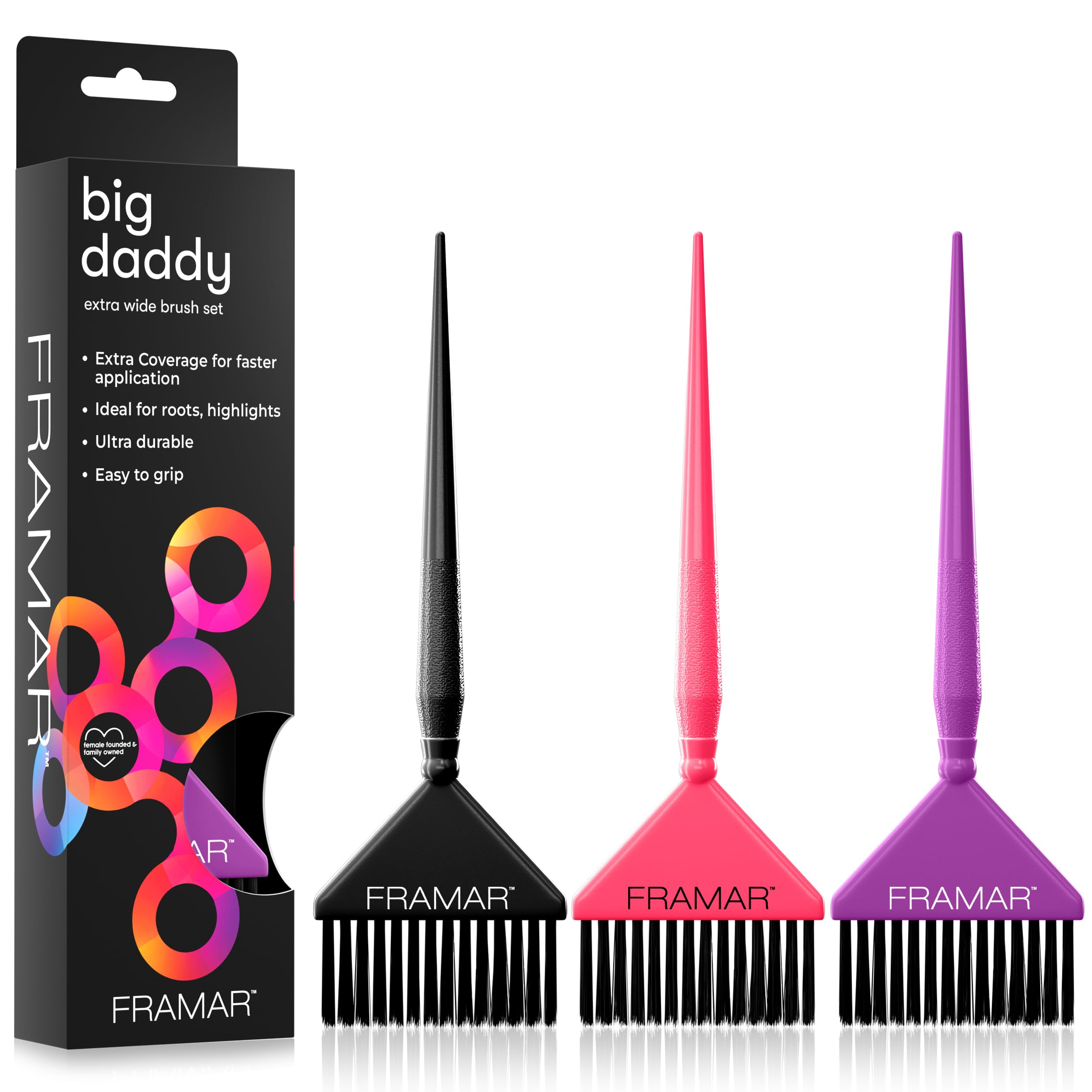 Framar Big Daddy Color Brush Set