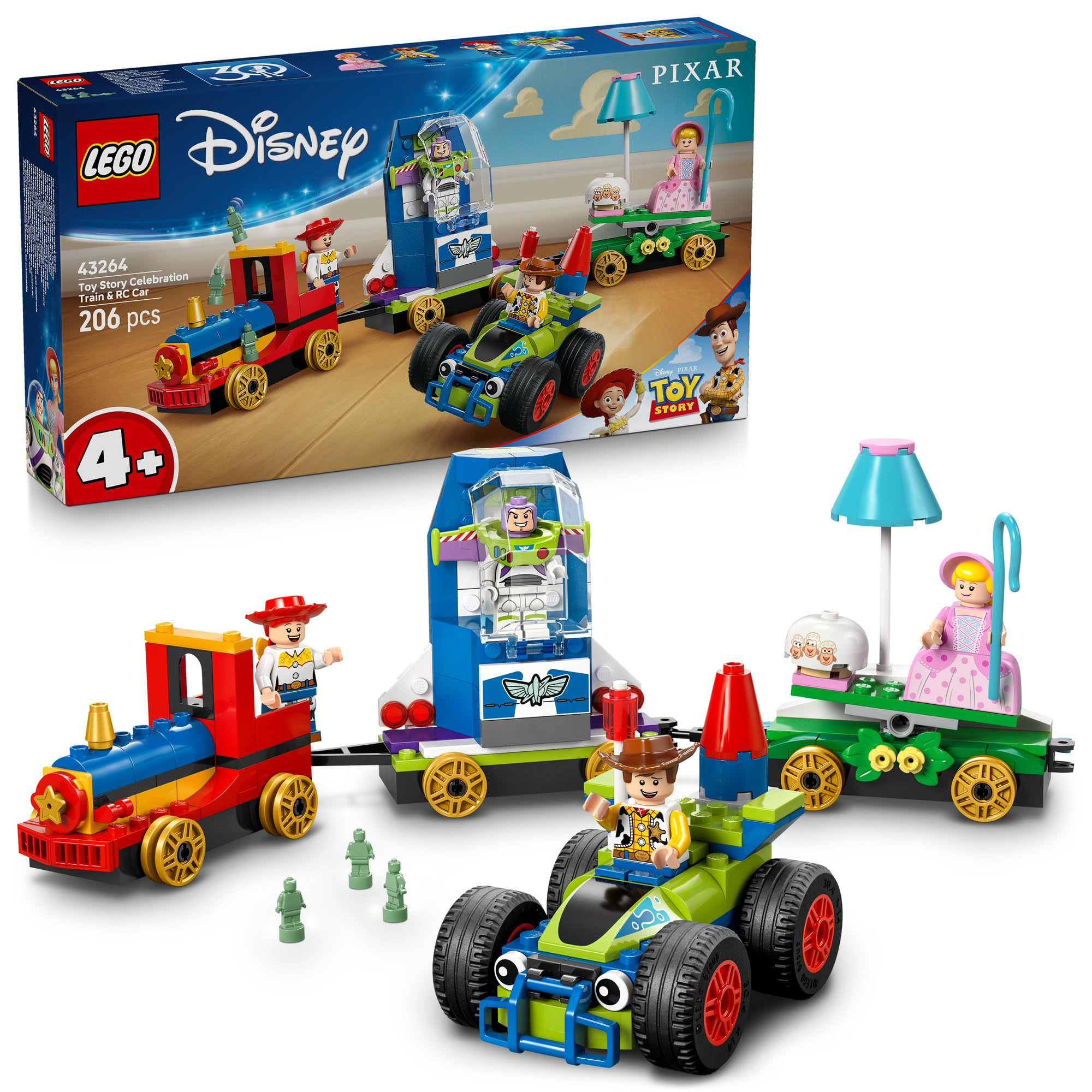 LEGO 43264 Disney Pixar Toy Story Celebration Train & RC Car