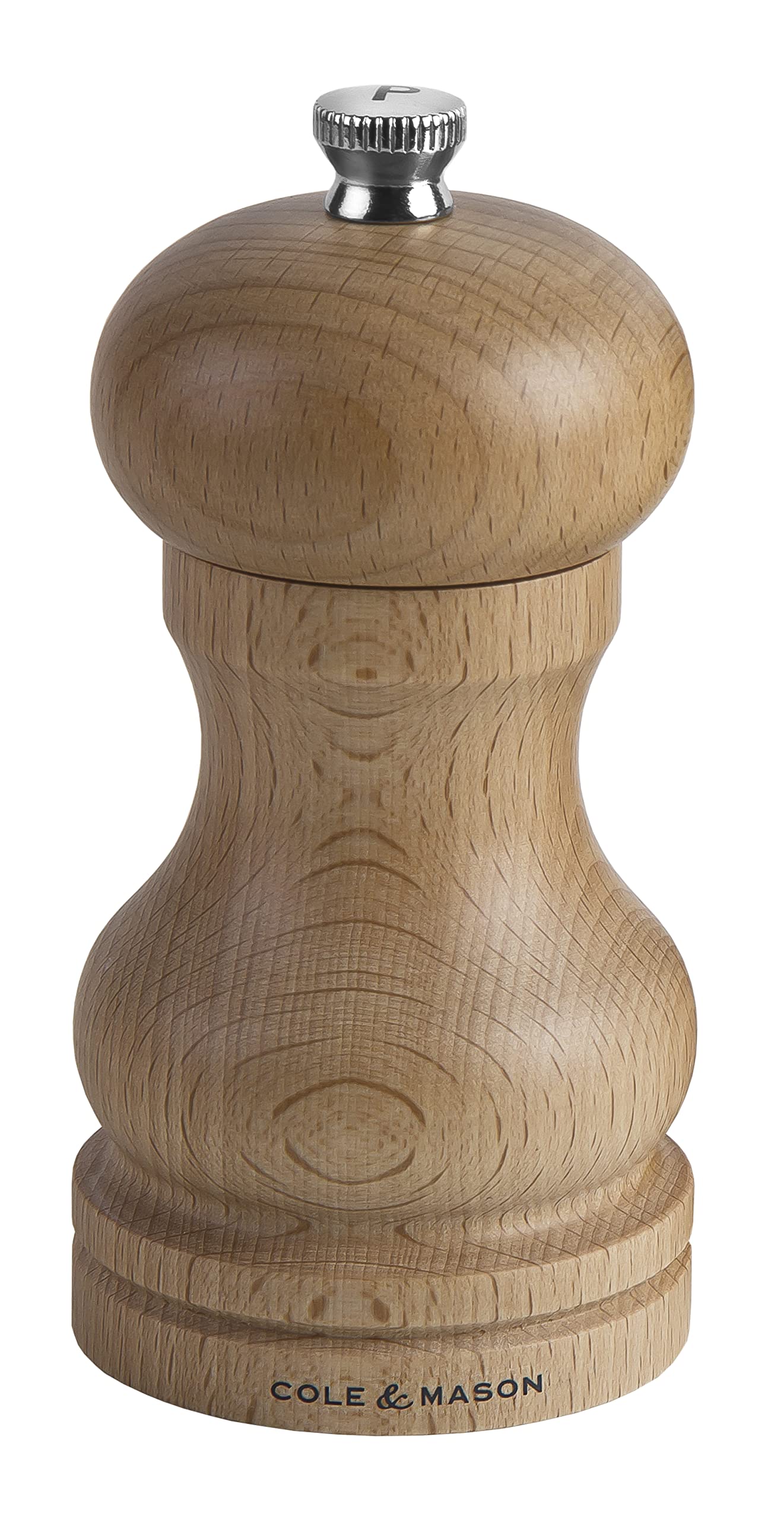 Cole & Mason Capstan Beechwood Pepper Mill 12cm