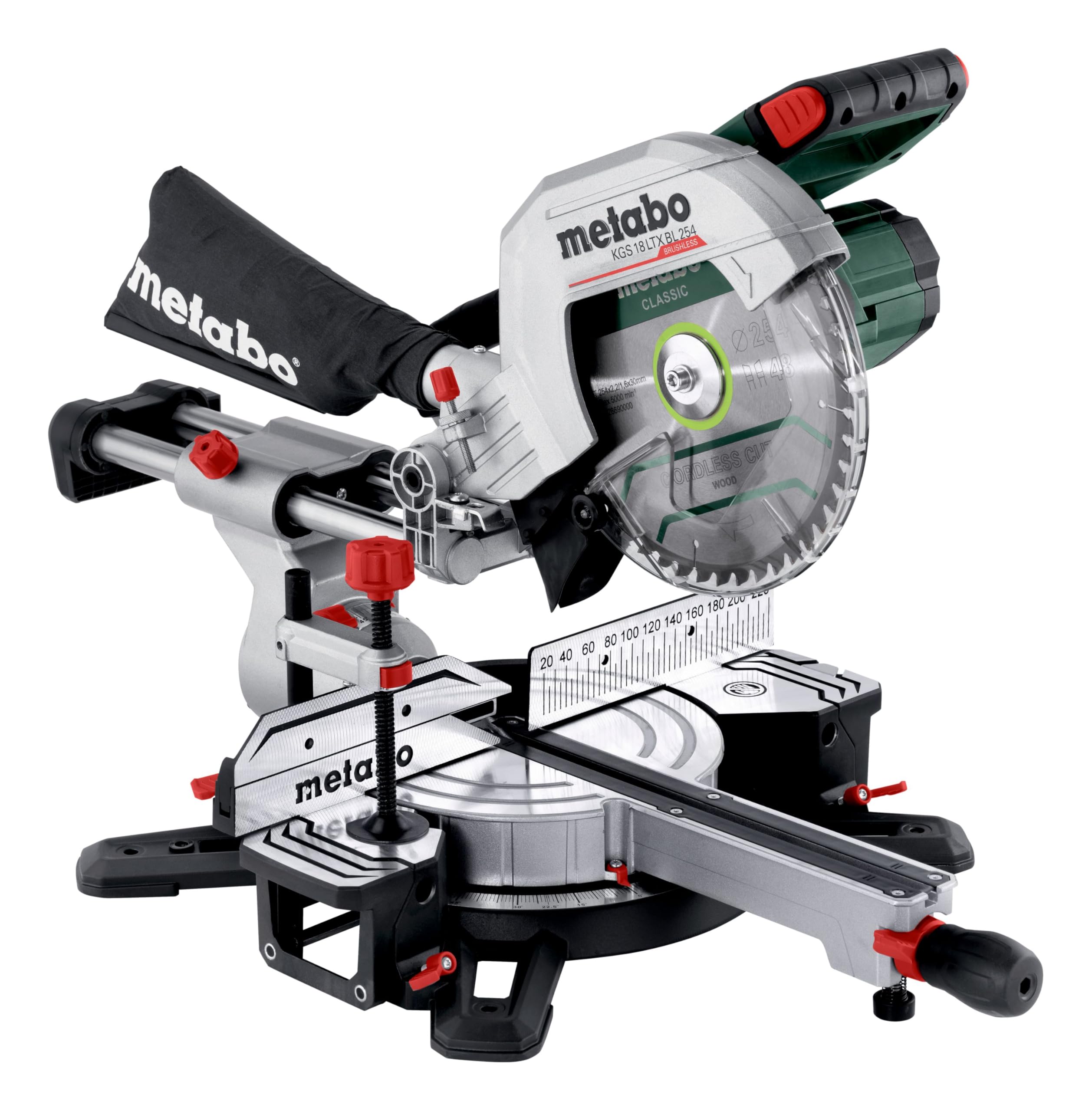 Metabo Kgs 18 LTX BL 254 18V 254mm Cordless Mitre Saw | Tools Warehouse