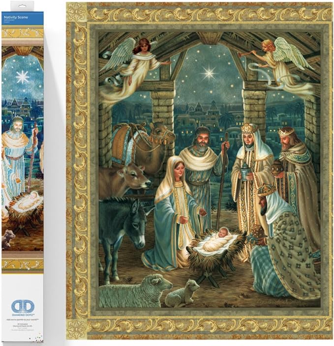 Nativity Scene - Diamond Art Kit - DD15.002 - Diamond Dotz