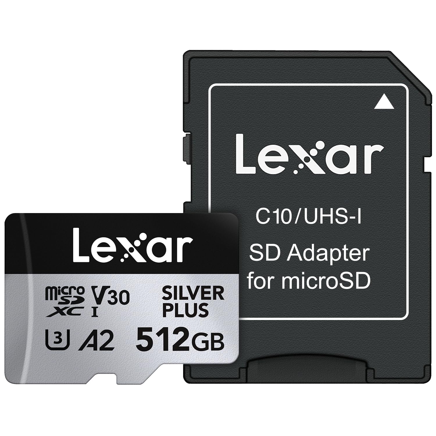 HSBC Card off | Lexar Professional SILVER PLUS microSDXC UHS-I 512GB Memory Card LMSSIPL512G-BNANG