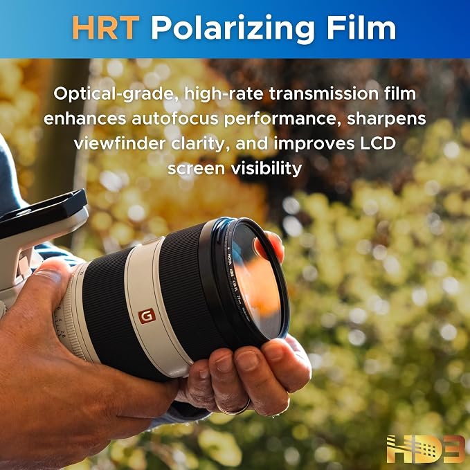 Hoya 72mm HD3 Circular Polarizer Filter