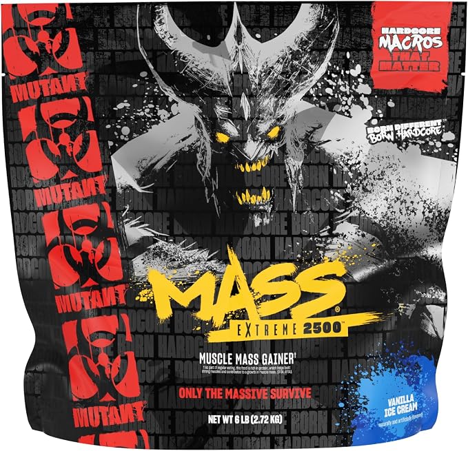 Mutant Mass Extreme 2500 5.45kg Vanilla Ice Cream