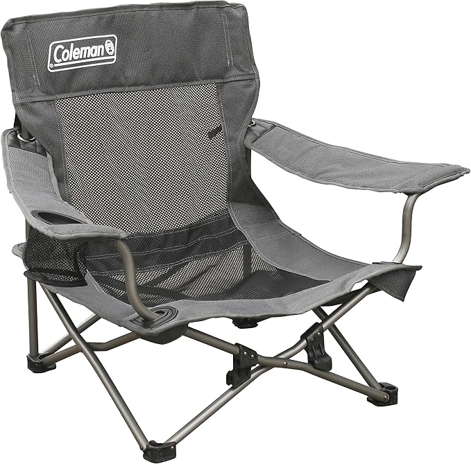 Coleman Deluxe Mesh Event Chair - Grey