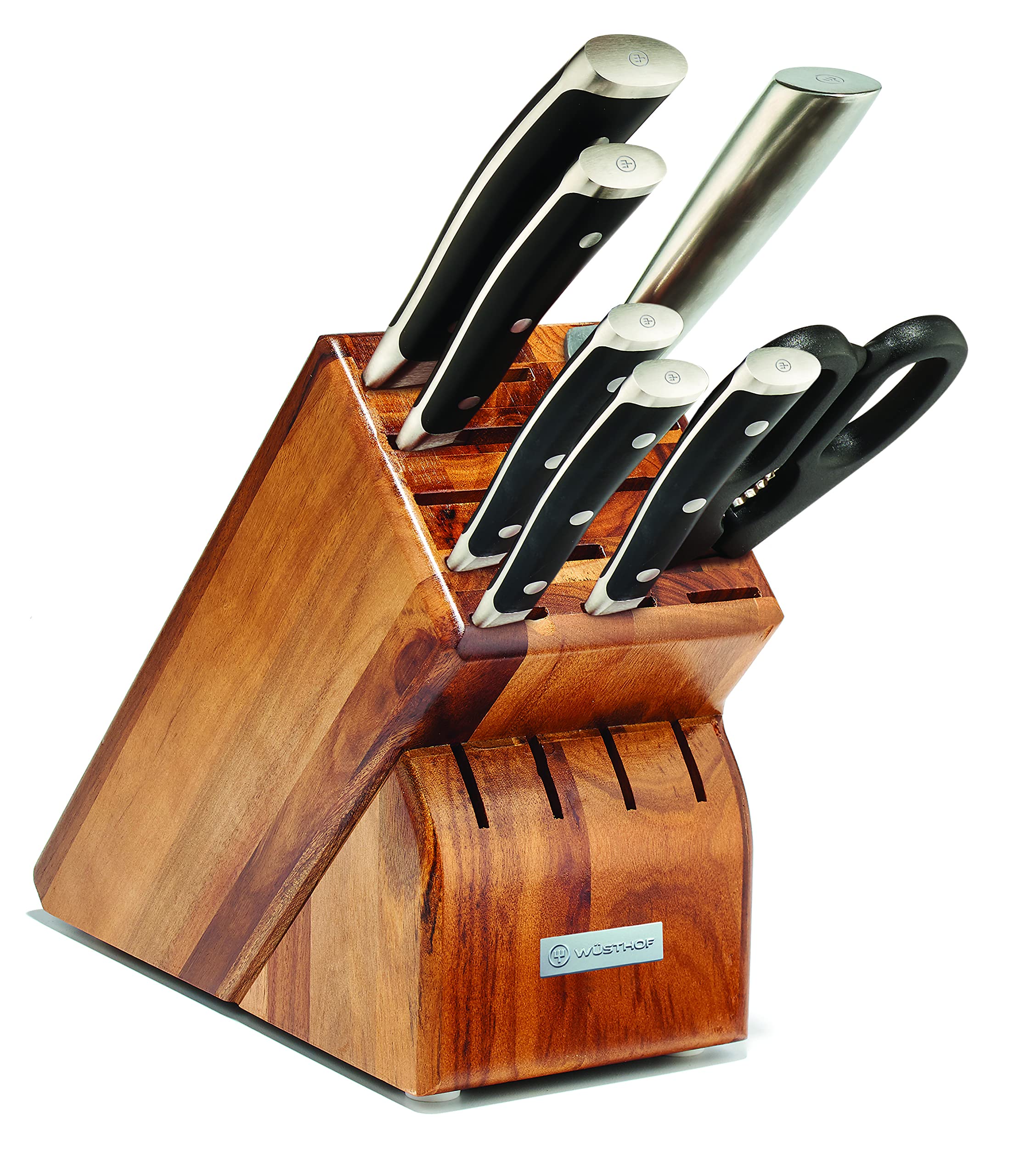 Wusthof Classic Ikon 8-Piece Knife Block Set