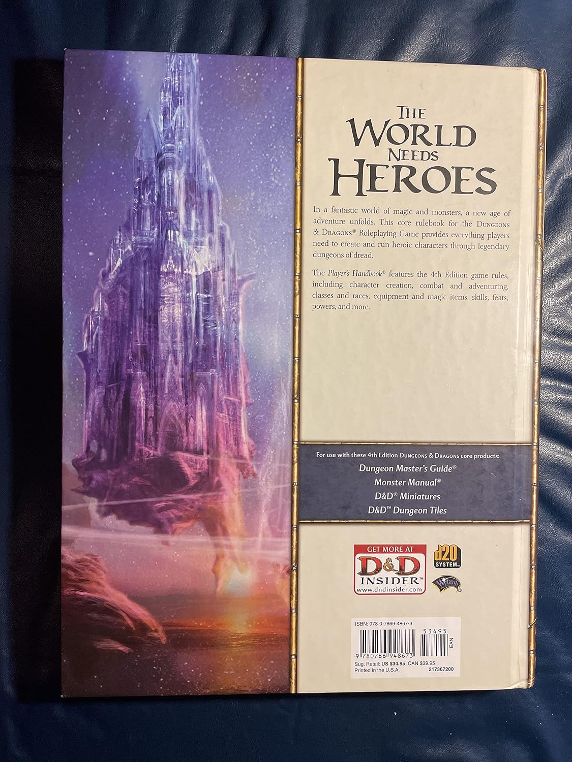 Dungeons & Dragons Player's Handbook: Arcane, Divine, and Martial Heroes : Roleplaying Game Core Rules [Book]