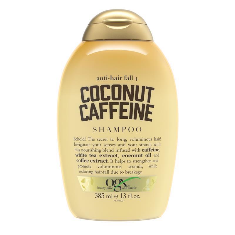 OGX Coconut Caffeine Strengthening Conditioner for Damaged Hair 385ml