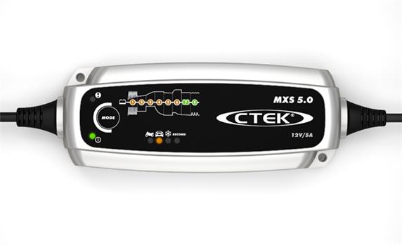 CTEK MXS 5.0 Charger Silver 12 V / 5 A