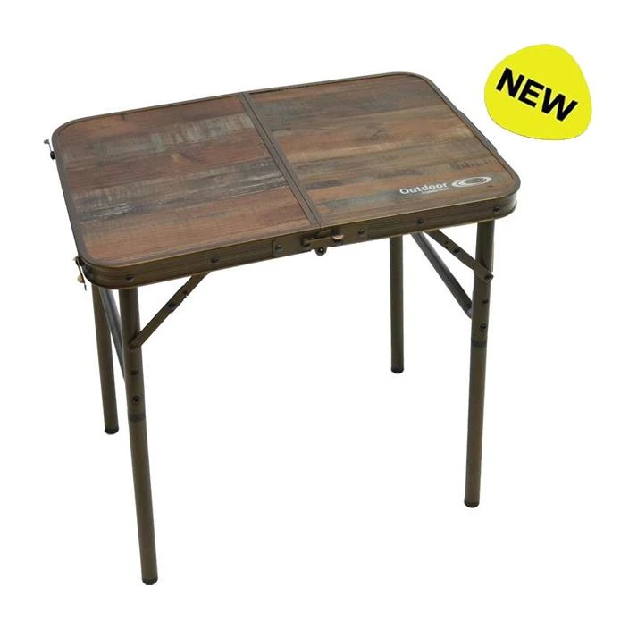 Outdoor Connection Rustic Compact Side Table