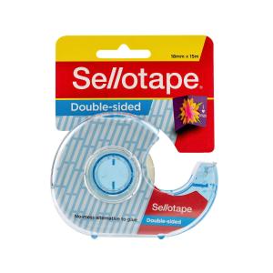 Sellotape 18mm x 15m Double Sided Tape Dispenser