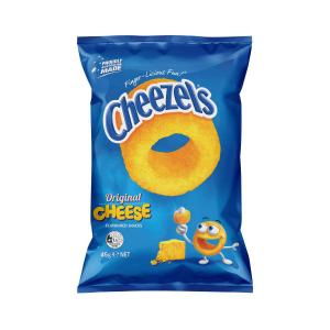 SNACKBRANDS Australia 12 x Cheezels Cheese 190g Gram